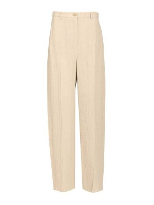 EMPORIO ARMANI: Pantalons élégants - Pantalon Couturier - Beige