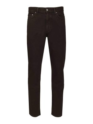 ZEGNA: Jeans à jambe droite - Jean Droit - Marron