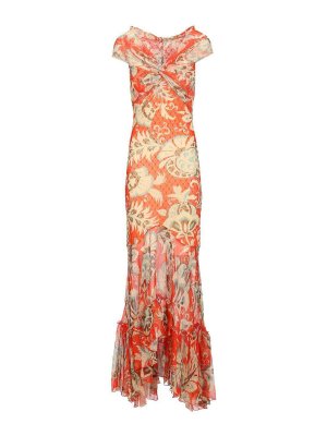 ETRO: Vestidos largos - Vestido Largo - Rojo