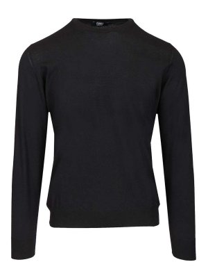 FEDELI: crew necks - Long-Sleeved Sweater