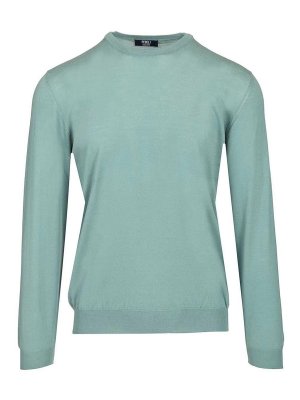 FEDELI: crew necks - Long-Sleeved Sweater