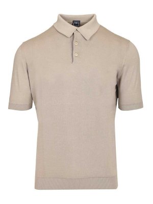 FEDELI: Polos  - Polo - Beige