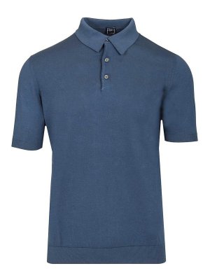 FEDELI: polo shirts - Short-Sleeved Polo Shirt