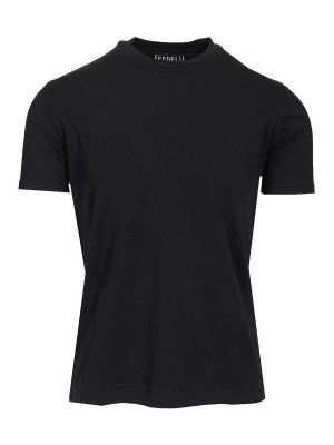 FEDELI: T-shirts - T-Shirt - Blau
