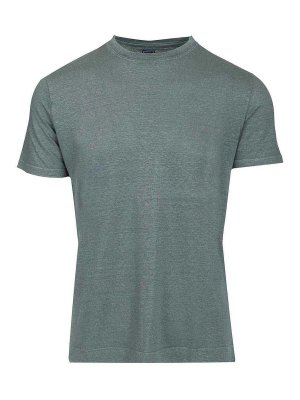 FEDELI: t-shirts - Crew Neck T-Shirt