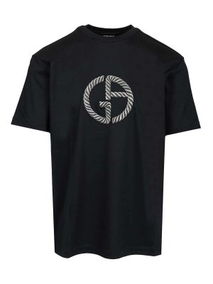 GIORGIO ARMANI: T-shirts - T-Shirt - Noir