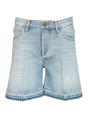 Mauro Grifoni: Trousers Shorts - Denim Shorts