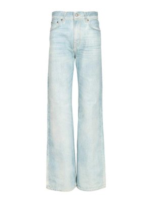 HAIKURE: Jeans patte d'éléphant - Jean Évasé - Korea Sunny