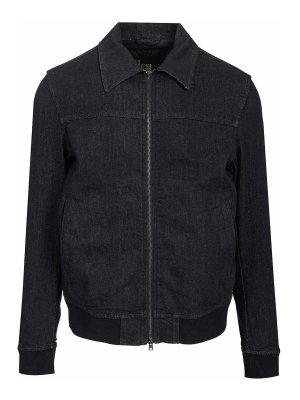 HERNO: Chaquetas Bomber - Chaqueta Bomber - Azul
