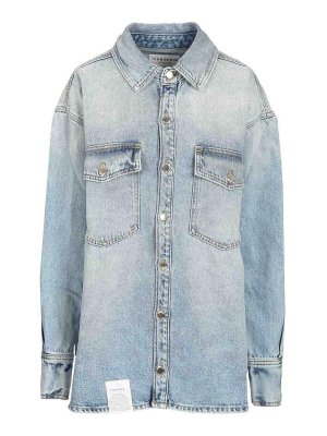 ICON DENIM: shirts - Oversize Denim Shirt