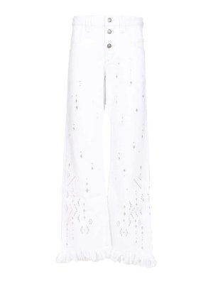 ISABEL MARANT: Casual Hosen - Casual Hose - Weiß