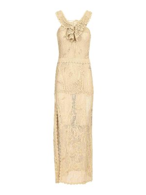 ISABEL MARANT: Maxi robe - Maxi Robe - Beige