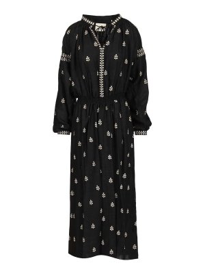 ISABEL MARANT: knee length dresses - Tussar Silk Dress