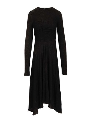 ISABEL MARANT: flared jeans - Cotton Flora Dress