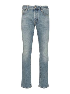 JACOB COHEN: Straight Leg Jeans - Straight Leg Jeans - Hellblau