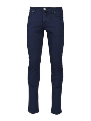 JACOB COHEN: Straight Leg Jeans - Straight Leg Jeans - Blau