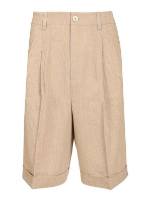 JACQUEMUS: Hosen Shorts - Shorts - Beige