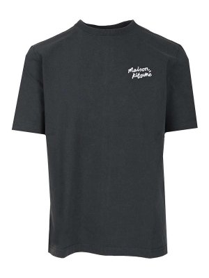 MAISON KITSUNÉ: Tシャツ - Tシャツ - ブルー