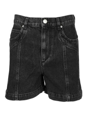 Isabel Marant Etoile: Shorts - Short - Noir
