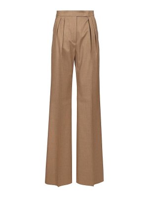 Max Mara: casual trousers - Wool Twill Trousers