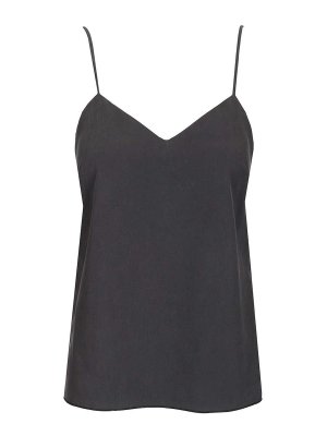Max Mara: Tops y camisetas sin mangas - Top - Azul