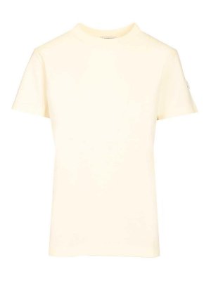 MONCLER: Tシャツ - Tシャツ - 白