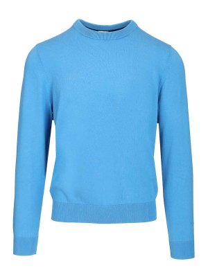 PAUL SMITH: Suéteres con cuello pico - Suéter Cuello Redondo - Azul