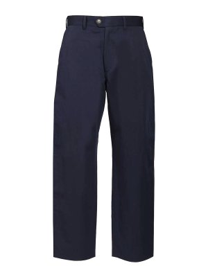 PAUL SMITH: casual trousers - Cotton And Linen Trousers