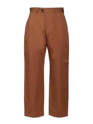 PAUL SMITH: pantaloni casual - Pantaloni In Cotone E Lino