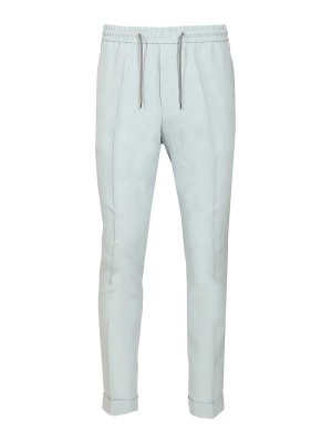 PAUL SMITH: pantaloni casual - Pantaloni in lino dalla vestibilitÃ  slim