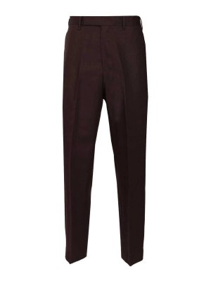 PAUL SMITH: Pantalones casual - Pantalón Casual - Púrpura