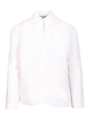 PAUL SMITH: polo shirts - Linen Polo Shirt