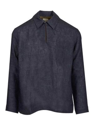 PAUL SMITH: polo shirts - Linen Polo Shirt
