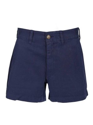 POLO RALPH LAUREN: Trousers Shorts - Blue Cotton Shorts