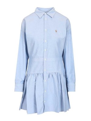 POLO RALPH LAUREN: Hemden - Hemd - Hellblau