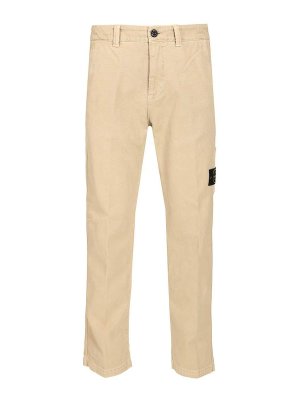 STONE ISLAND: Casual Hosen - Casual Hose - Beige