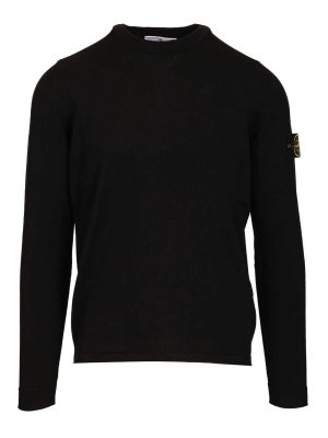 STONE ISLAND: crew necks - Lightweight Organic Cotton Sweater
