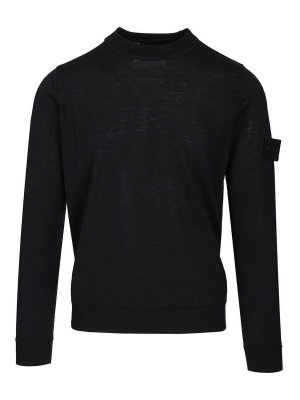 STONE ISLAND: Pull col rond - Pull Col Rond - Bleu