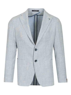 TAGLIATORE: Vestes de costume - Blazer - Bleu Clair