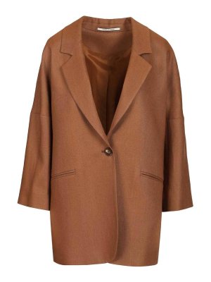 TAGLIATORE: blazers - Linen Blazer