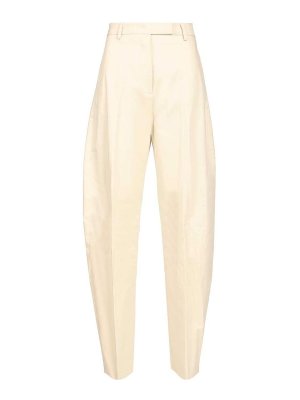 THELATEST: Pantalons casual - Pantalons Décontractés - Blanc