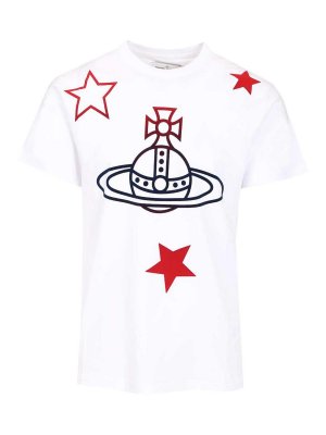 VIVIENNE WESTWOOD: T-shirts - T-Shirt - Weiß