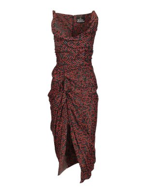 VIVIENNE WESTWOOD: Robe longueur genou - Robe Au Genou - Multicolore