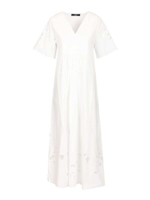 WEEKEND MAX MARA: short dresses - Cotton Jersey And Poplin Dress