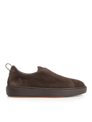 SANTONI: スニーカー - スニーカー - ブラウン