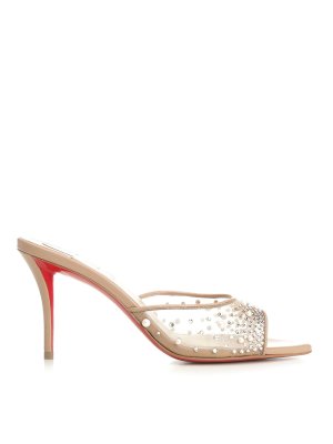 CHRISTIAN LOUBOUTIN: Mules - Mules - Rose