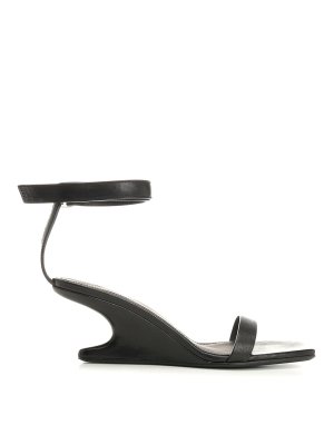 RICK OWENS: Sandalen - Sandalen - Schwarz