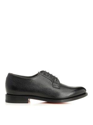 SANTONI: Zapatos con cordones - Zapatos Con Cordones - Negro