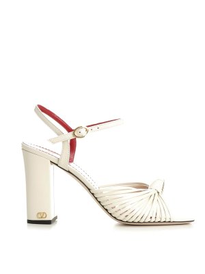 VALENTINO GARAVANI: Sandalen - Sandalen - Weiß