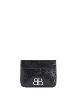 BALENCIAGA: Portemonnaies und Geldbörsen - Portemonnaie - Schwarz